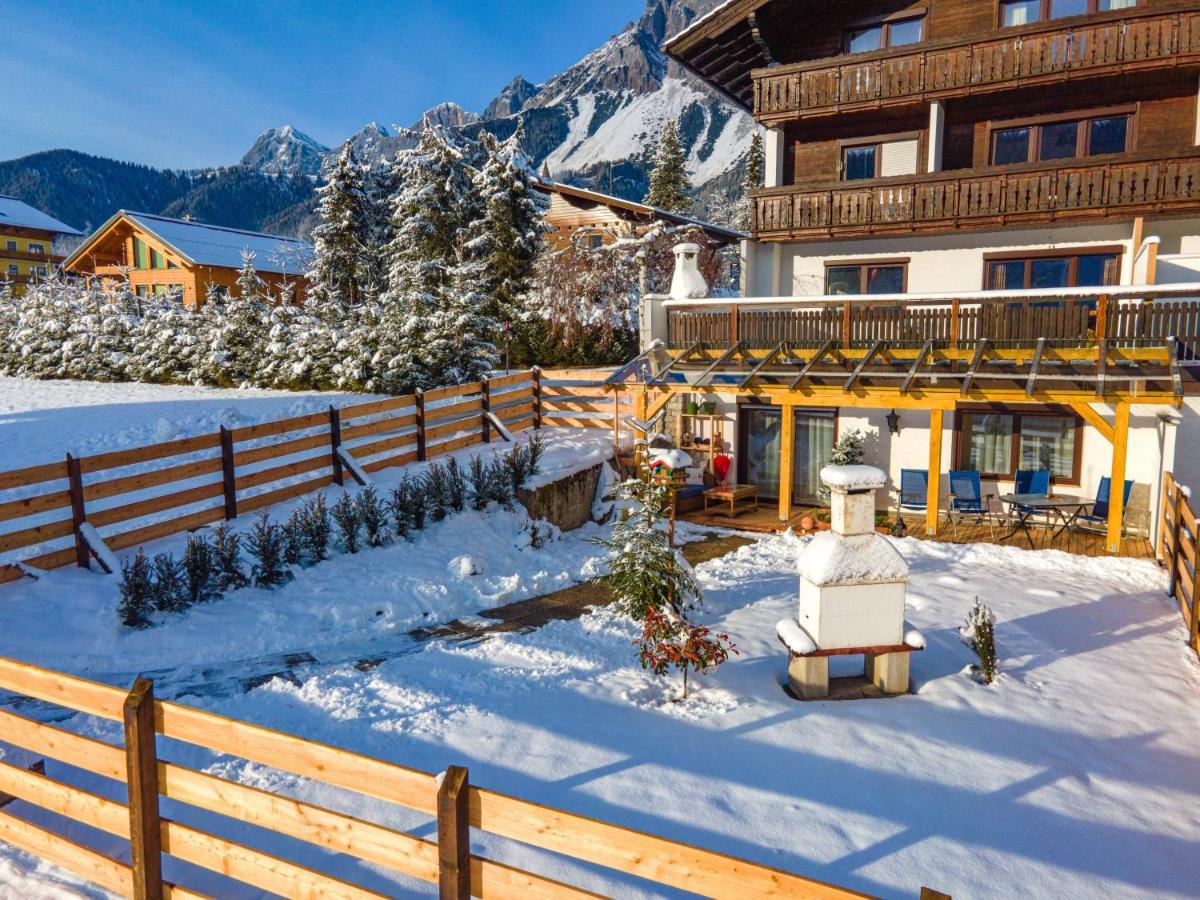 Bergidyll Top 1 Gartenwohnung Ramsau am Dachstein Dış mekan fotoğraf