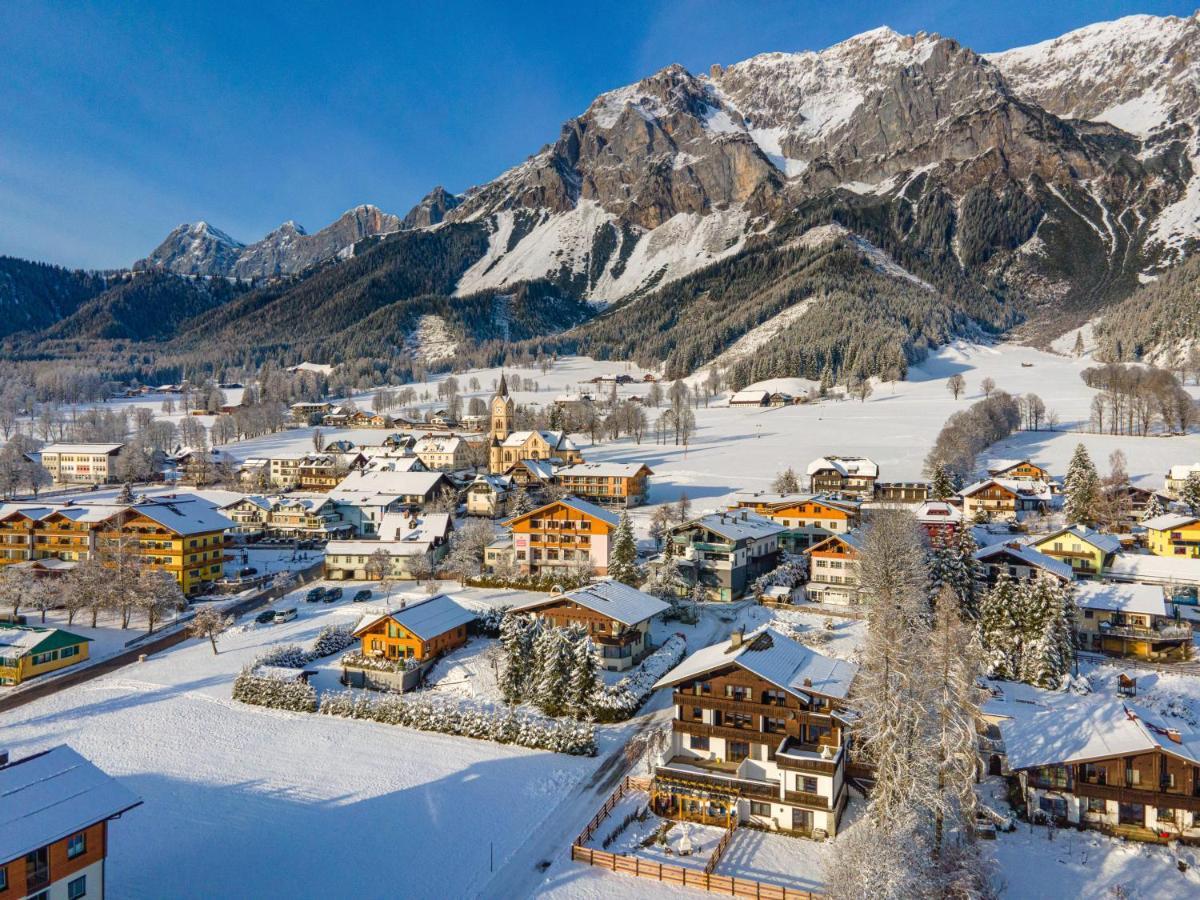 Bergidyll Top 1 Gartenwohnung Ramsau am Dachstein Dış mekan fotoğraf