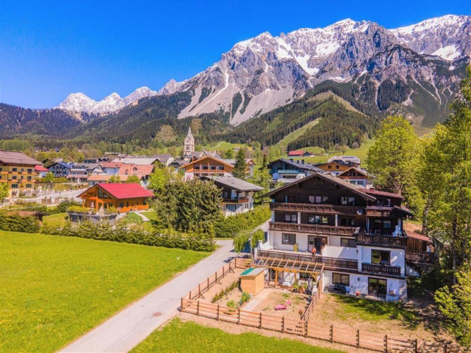 Bergidyll Top 1 Gartenwohnung Ramsau am Dachstein Dış mekan fotoğraf
