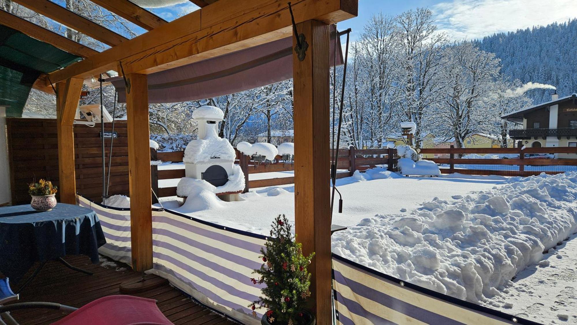 Bergidyll Top 1 Gartenwohnung Ramsau am Dachstein Dış mekan fotoğraf