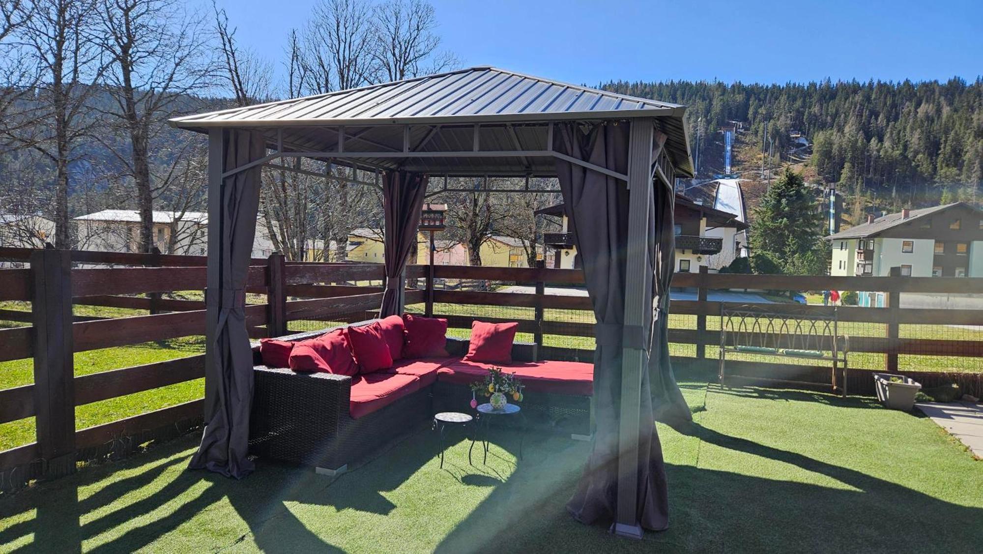 Bergidyll Top 1 Gartenwohnung Ramsau am Dachstein Dış mekan fotoğraf